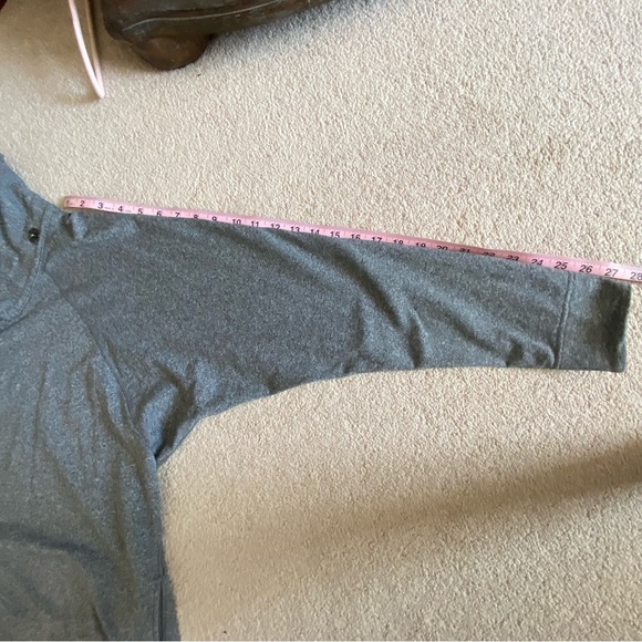 Lululemon That's A Wrap Heathered Snow Slub Coal - Picture 15 of 17